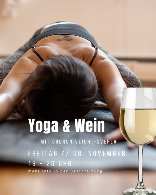 1108 | Yoga & Wein am 08. November